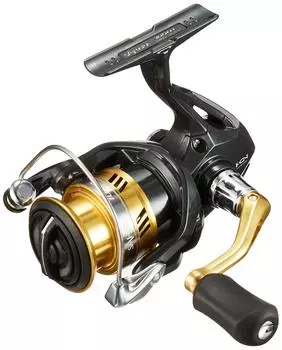 SHIMANO Spinning Reel 17 Sahara 1000 Trout Stream Fishing Aging Mebaring
