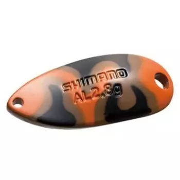 SHIMANO Spoon Cardiff алюминиевый рулон 2.8g TR-R28R 23T Brown Ore Camo