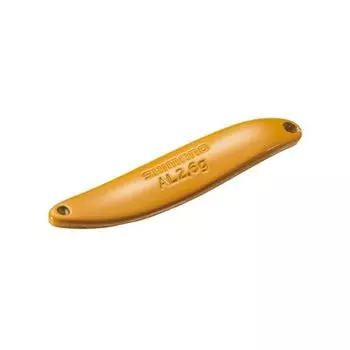 SHIMANO Spoon Cardiff Aluminum Slim 09S Mustard 2.6g TR-S26R