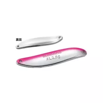 SHIMANO Spoon Cardiff Aluminum Slim 2.6g TR-S26R 63T Pink Silver