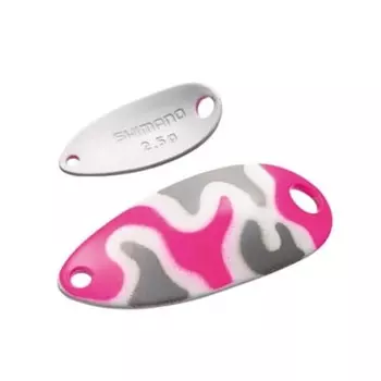 SHIMANO Spoon Cardiff Roll Swimmer Camo Edition 5.0g TR-C50R 22T Military Pink