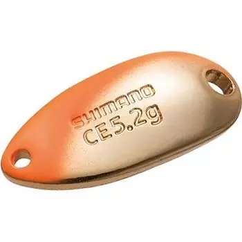 SHIMANO Spoon Cardiff Roll Swimmer Premium Plated 70T Orange Gold 3.5g TR-M35R