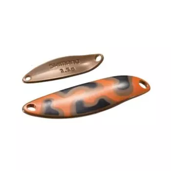 SHIMANO Spoon Cardiff Slim Swimmer Camo Edition 5.0g TR-A50R 23T Brown Ore Camo