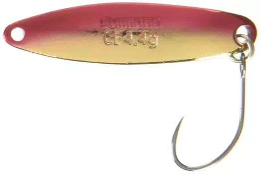 SHIMANO Spoon Cardiff Slim Swimmer Compact Edition Red Gold 61T Lure 4.4g TR-S44N