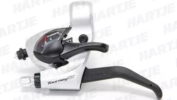 SHIMANO ST Lever Silver Левый рычаг только 3S 2 Finger ESTTX800LBS TOURNEY ST-TX800 серебряный