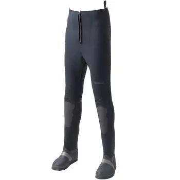 SHIMANO Standard Slim Waders Thick Black MB (Middle Split) 3.5mm FW-020W