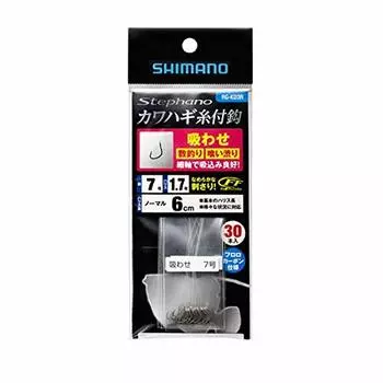 SHIMANO Stefano Filefish Hook with Thread Suction 6cm 30 Pieces 6.5 RG-KD3R