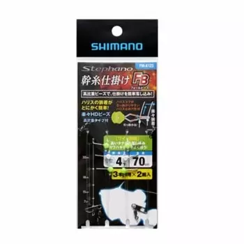 SHIMANO Stefano Filefish Trunk Thread Fall Beads Wide Set of 2 No. 4 PM-K12S