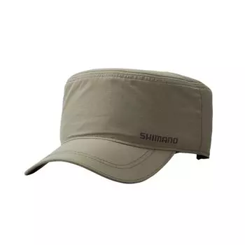 [Shimano] Synthetic Work Cap CA-016V Khaki M