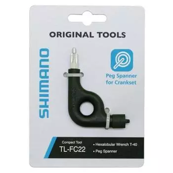 SHIMANO Tool TL-FC22 Chainring Nut T40 Wrench Peg Spanner Y13098240
