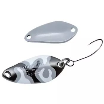 SHIMANO Trout Spoon Cardiff Search Swimmer Camo Edition 005 Gray Camo 2.2g TO-W22S