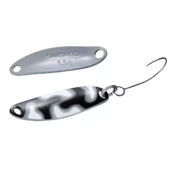 SHIMANO Trout Spoon Cardiff Slim Swimmer Camo Edition 001 Gray Camo 1.5g TR-A15R