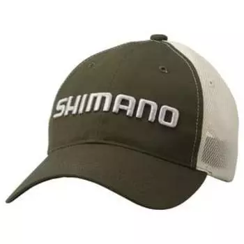 SHIMANO Twill Mesh Cap CA-008V Khaki M