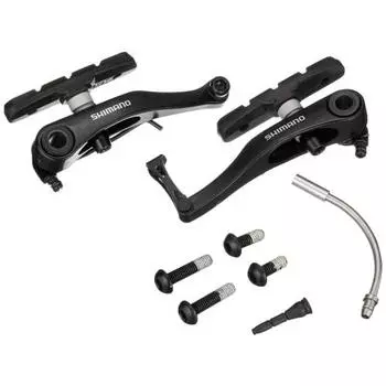 SHIMANO V Brake BR-R353 Front S70T Shoe Fixing Bolt: 16.0/25.0mm Arch Length: 90mm Black EBRR353FX42XLP