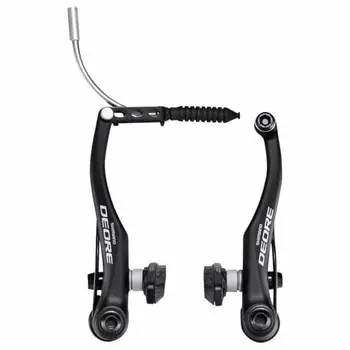 SHIMANO V Brake BR-T610 Rear S70C Shoe Fixing Bolt: 16.0/25.0mm Arch Length: 107mm Black EBRT610RX41XLP DEORE