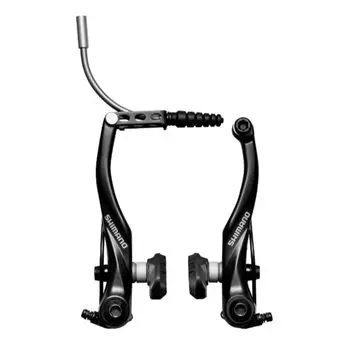 SHIMANO V Brake задний S65T крепление для колодок арка 90 мм серебристый EBRT4000RX43XSP ALIVIO BR-T4000 болт: Длина 16.0/25.0 мм: