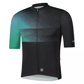 SHIMANO Велосипедная майка Breakaway Jersey 2023 Модель Зеленый M Оценочная стоимость (Европейский размер) Рост 172-178см зелёный