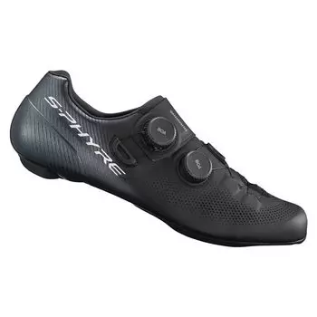 SHIMANO Велосипедные туфли черные широкие SH-RC903 S-PHYRE 46.0 (29,2 см) СПД-СЛ чёрный
