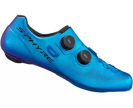 SHIMANO Велосипедные туфли синие широкие SH-RC903 S-PHYRE 41.5 (26,2 см) СПД-СЛ синий