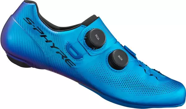 SHIMANO Велосипедные туфли синие широкие SH-RC903 S-PHYRE 42.0 (26.5см) СПД-СЛ синий