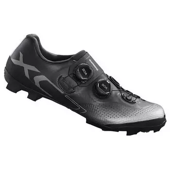 SHIMANO Велосипедные туфли XC702 SPD черные широкие 43.0 (27,2 см) чёрный