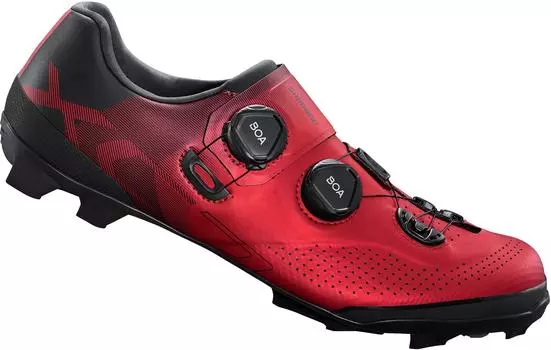 SHIMANO Велосипедные туфли XC702 SPD MY2022 красные широкие размер 43.0 (27,2 см) красный