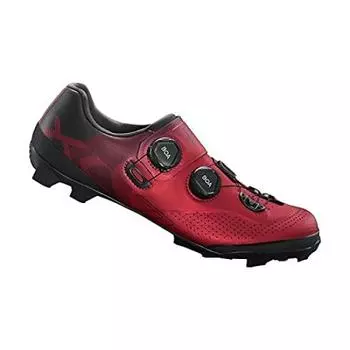 SHIMANO Велосипедные туфли XC702 SPD MY2022 красные широкие размер 40.0 (25,2 см) красный