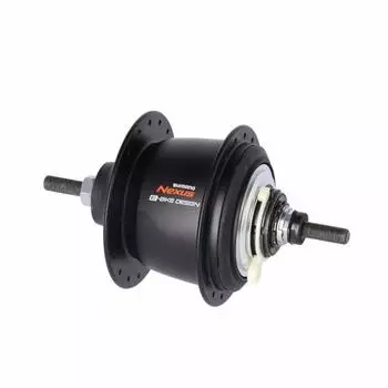 SHIMANO Внутренняя 5-скоростная втулка Внутренняя 5-скоростная Черная 36 отверстий Ось 187 мм 135 мм Совместима с ободным тормозом ISGC70005VAL SG-C7000 Длина OLD