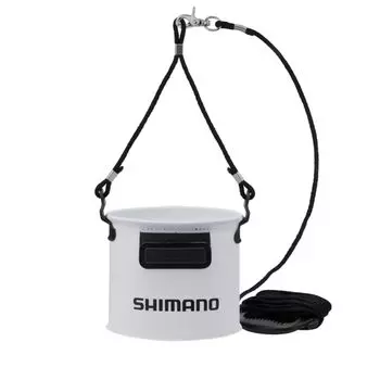 Shimano Water Bucket Real White 17cm BK-053Q