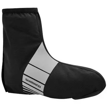 SHIMANO Waterproof Overshoe AutumnWinter Cycling Wear ECWFABWQS72UL2 Black S (shoe size 37-40)