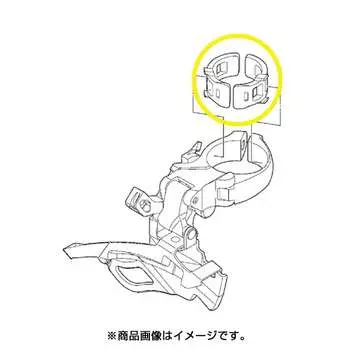 Shimano Y57Y98040 [адаптер ленты SM AD17 M 31,8 мм]