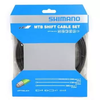 Shimano Y60198090 [Набор тросов переключения передач Optislick для горного велосипеда]