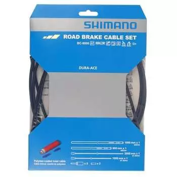 Shimano Y8YZ98010 BC 9000 [Набор тормозных тросов с полимерным покрытием, черный]