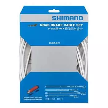 Shimano Y8YZ98020 BC 9000 [Набор тормозных тросов с полимерным покрытием, белый]