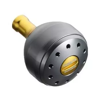 SHIMANO Yumeya Aluminum Round Power Handle Knob Gray L Size Knob for Type B серый
