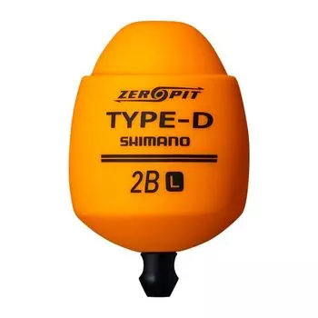Shimano Zero Pit Type D L Matte Orange 2B PG-A02W