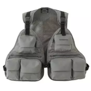 [shimano] Жилет Stream Mesh F Ve 066v Серый
