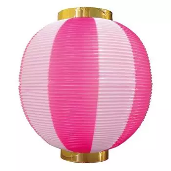 Шимодзима Хейко Фонарь Полосатый Цвет Поли Фонарь Шакумару Розовый Белый 009112640 розовый