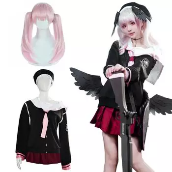 Shimoe Koharu Косплей с париком Trinity General Academy Blue Archive Косплей Костюм Взрослый Костюм Культурный Фестиваль Событие Костюм Сценическая Одежда Shimoe
