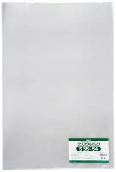 Shimojima Heiko Прозрачный OPP-мешок Crystal Pack 36 x 54 см 50 штук S36-54