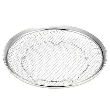 Shimomura Kihan 40252 Colander, Karatto Oil Drainer, Large, Made in Japan, Stainless Steel, Tabletop Drainer, 8.9 inches (22.6 cm), Mom Cook Tsubamesa