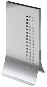 Shimomura Kikaku Knife Stand Smart Tower in Holds 2 to 3 Space Slim Depth Stainless 41176 [Made Japan] knives, saving, width, 7.2cm, Stylish, Simple,