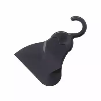 Shimomura Kogyo Antibacterial Made in Japan Verdun Black Kitchen Scraper Dishwasher Safe Made in Niigata VB-623 Tsubame-Sanjo