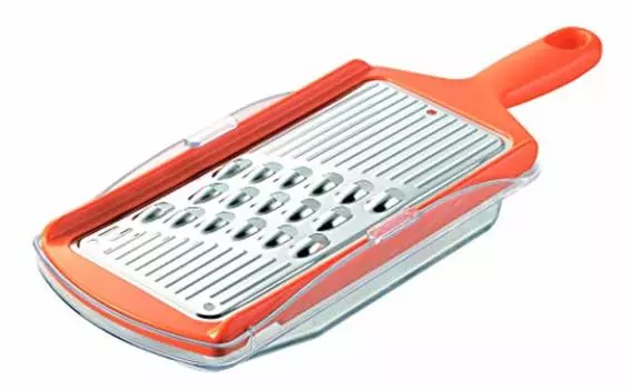 Shimomura Kogyo FV-647 Full Veggie, Thick Julienne with Container, Made in Japan, Made in Tsubamesanjo, Niigata