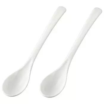 Shimomura Kogyo Made in Japan Aji Shokubo Ramen Spoon Set of 2 Made in Niigata ARS-685 Tsubame-Sanjo белый