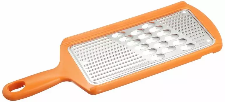 Shimomura Kogyo Made in Japan Full Vegetable Thick Julienne Utensil Shirishiri Dishwasher Safe Made in Niigata Orange 268 x 90 x 14 mm FSF-01