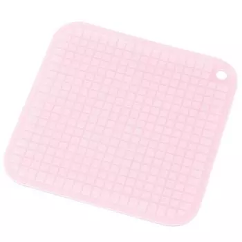Shimomura Kogyo Made in Japan Pitako Widely Used Mini Cutting Board Made in Niigata Pink Product 250 x 250 x 2 mm PC-604 Tsubame-Sanjo Size розовый