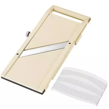 Shimomura Kogyo Сделано в Японии Профессиональная овощерезка Широкая VPS-102 белый