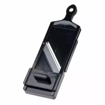 Shimomura Kougyou Made in Japan Professional Grade Super Food Slicer Thickness Adjustable Freely with Holder Cabbage Shredder Made in Niigata