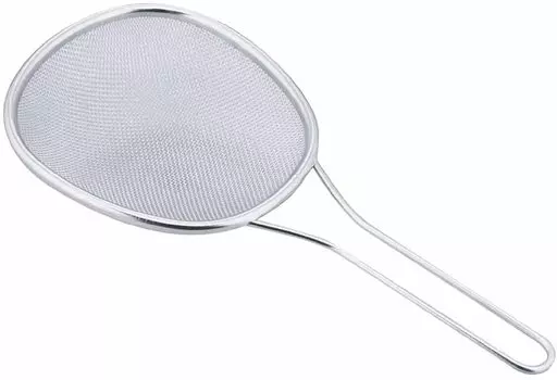 Shimomura Planning Colander that can also drain hot water Made in Japan] Dishwasher safe Oval shape that follows the side of the pot Drains vegetab